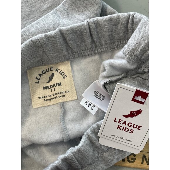 League 91 Youth Essential Pant Sweatpants Kids Medium Stowe Vermont Relaxed NEW - Picture 4 of 7